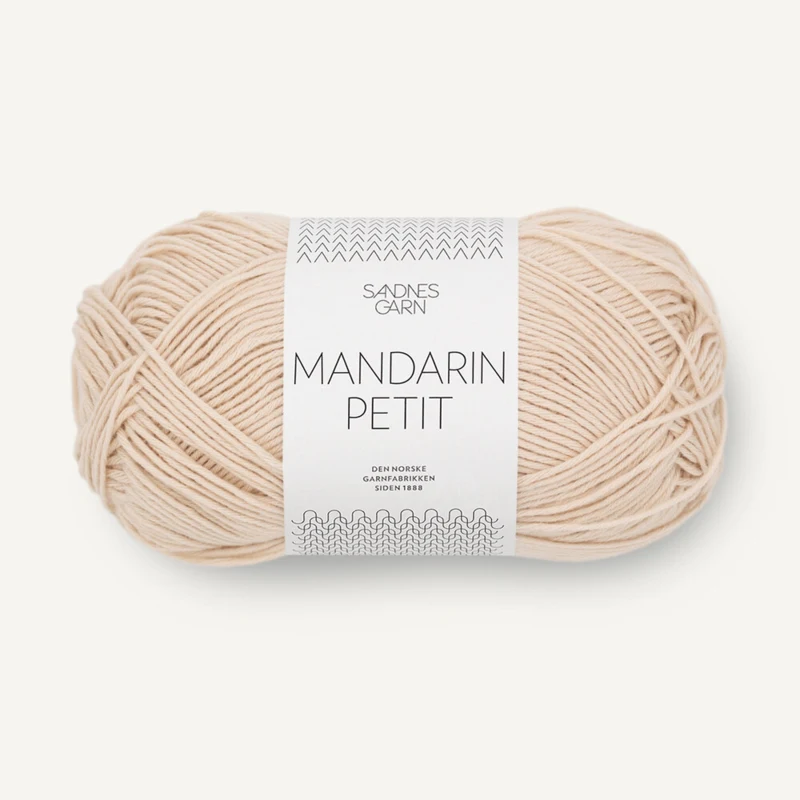 Sandnes Mandarin Petit 3011 Blanc Amande