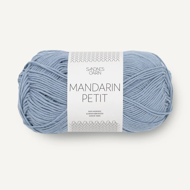 Sandnes Mandarin Petit 6032 Hortensia Bleu