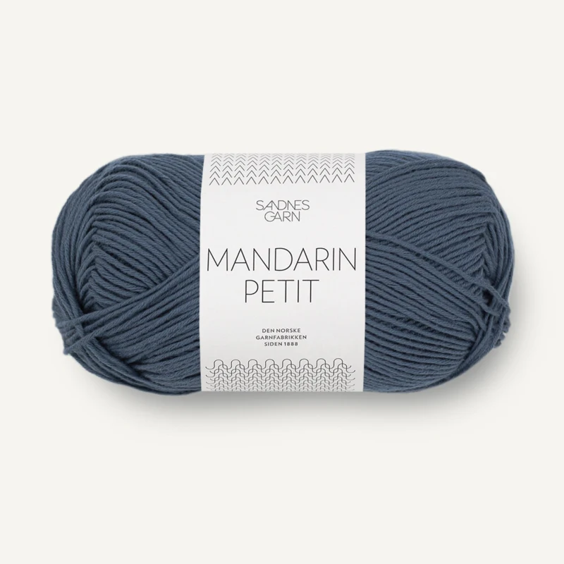 Sandnes Mandarin Petit 6061 Bleu Gris Foncé