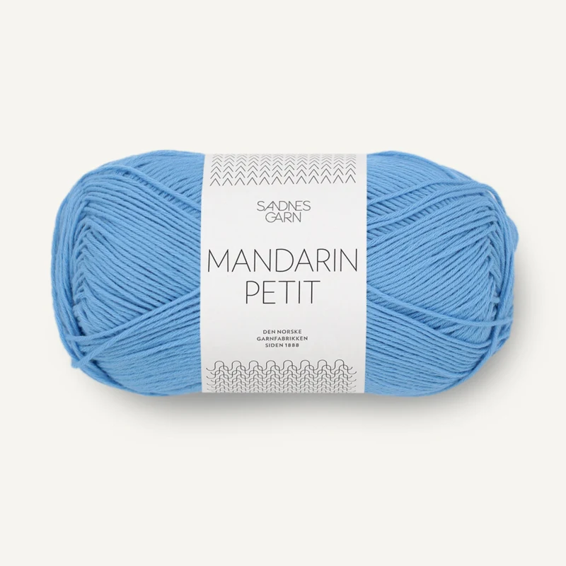 Sandnes Mandarin Petit 6015 Bleu