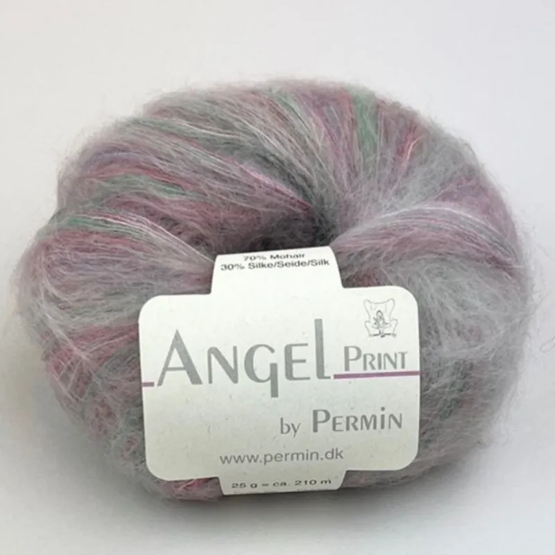 Permin Angel Print 71 Roses trémières