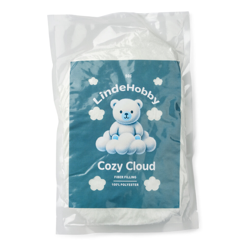 LindeHobby Cozy Cloud Ouate de Remplissage 50 g