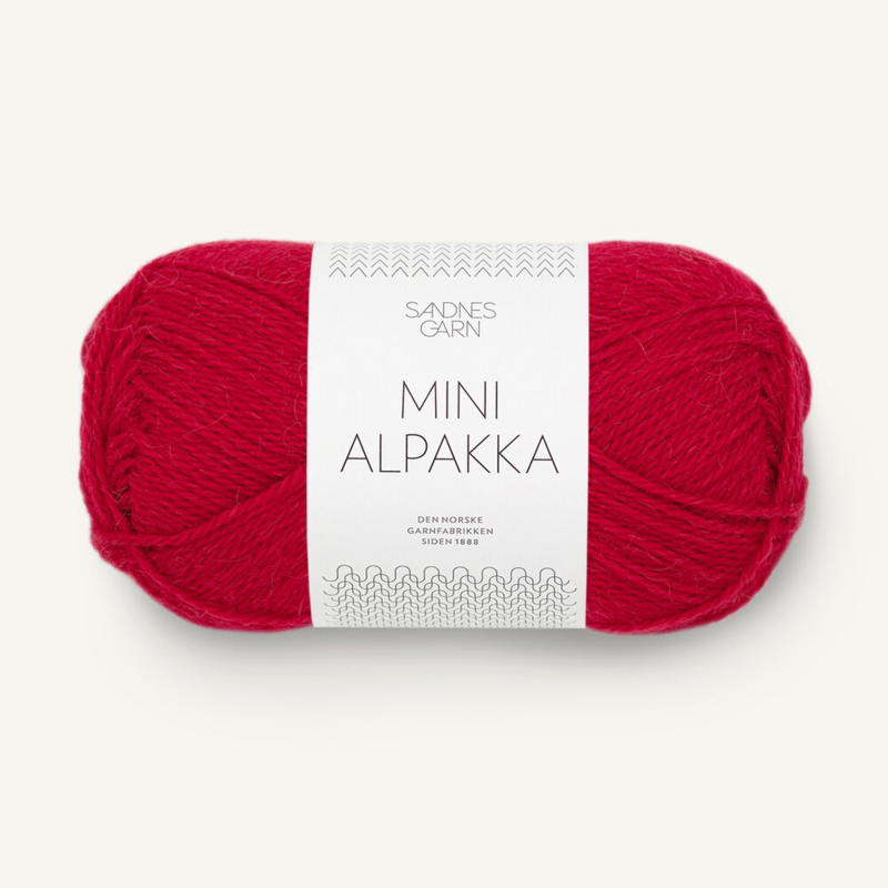 Sandnes Mini Alpakka 4219 Rouge