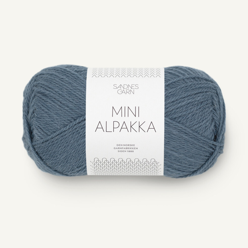 Sandnes Mini Alpakka 6052 Bleu jeans