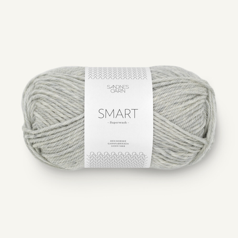 Sandnes Smart 1032 Gris Clair Chiné