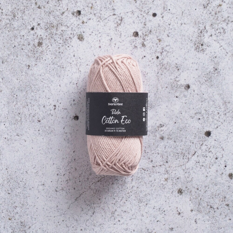 Svarta Fåret Tilda Cotton Eco 242 Rose poudre