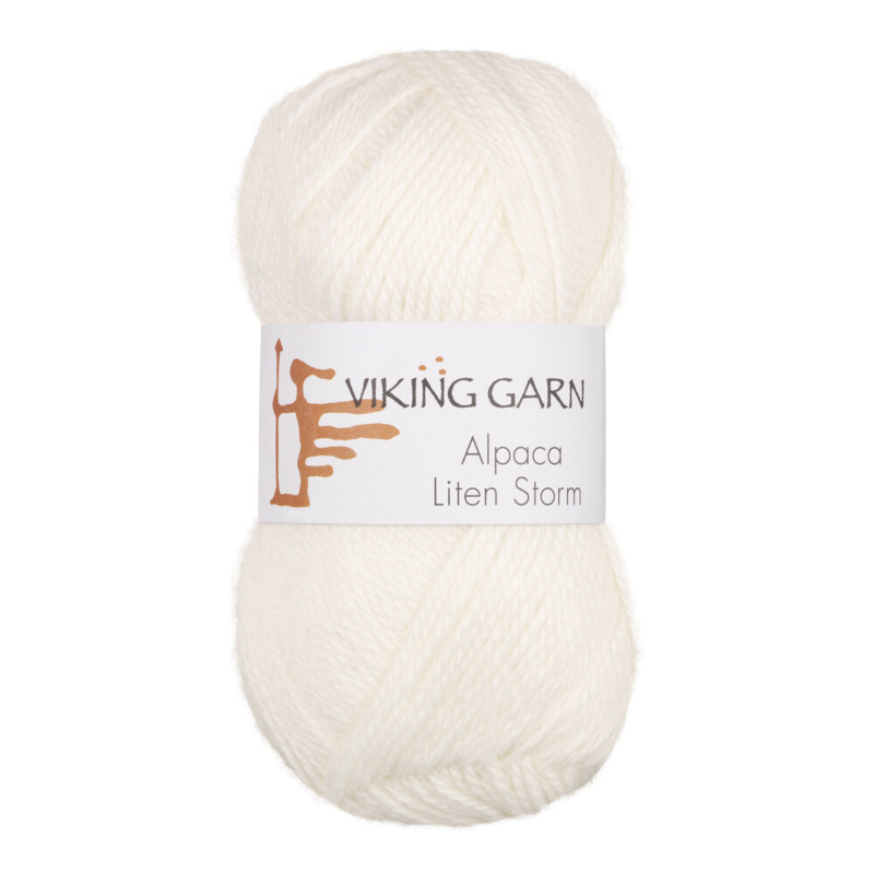 Viking Alpaca Liten Storm 700 Blanc