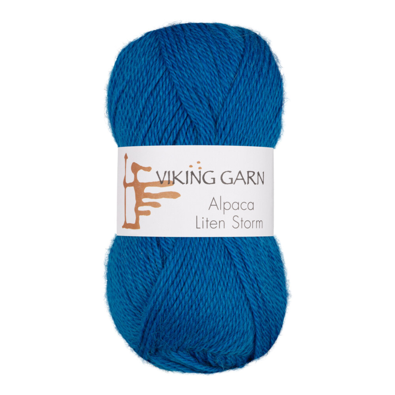 Viking Alpaca Liten Storm 725 Bleu roi