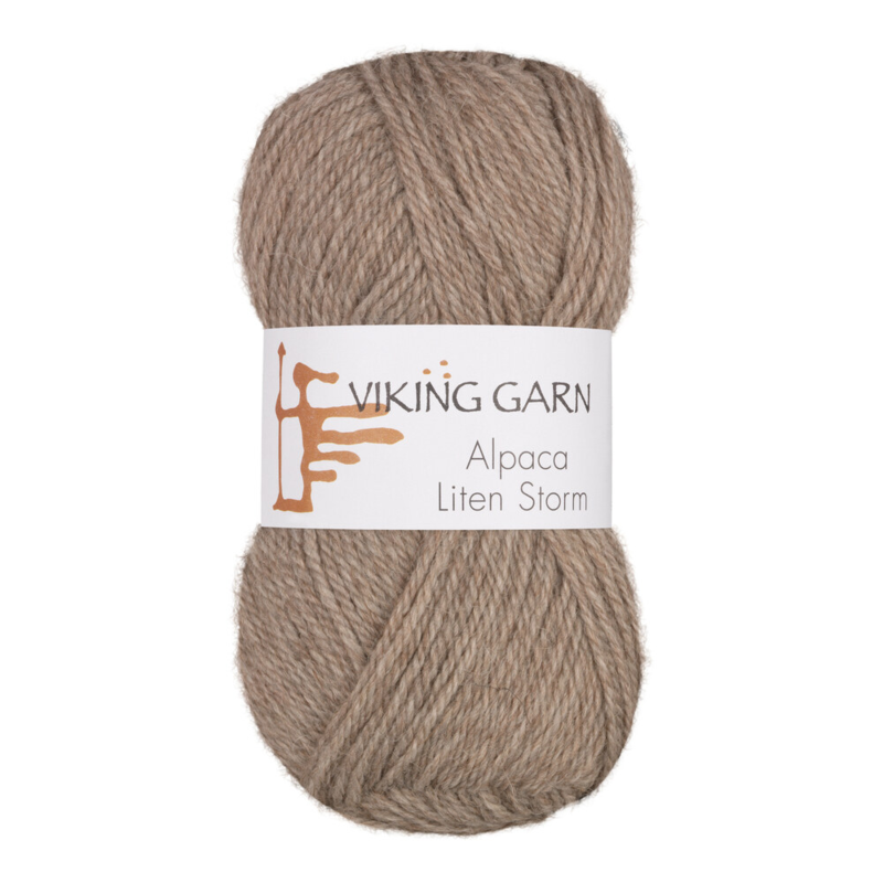 Viking Alpaca Liten Storm 707 Brun clair