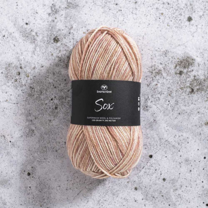 Svarta Fåret Sox 150 g 812 Mélange de coquillage