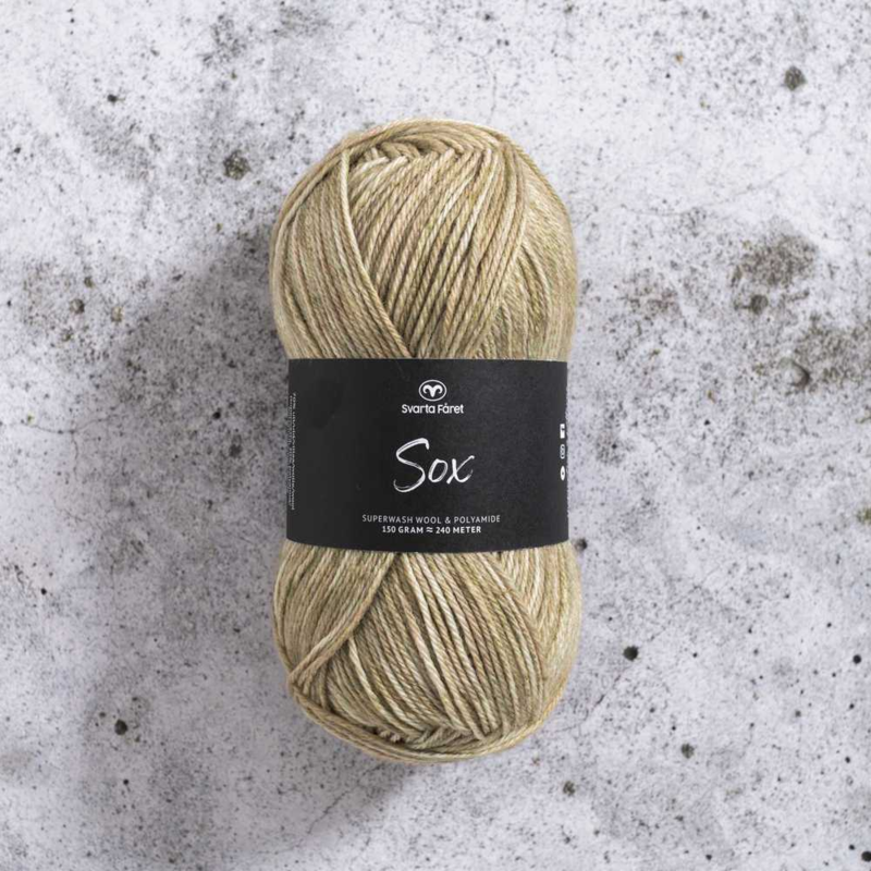 Svarta Fåret Sox 150 g 811 Mélange de pistache