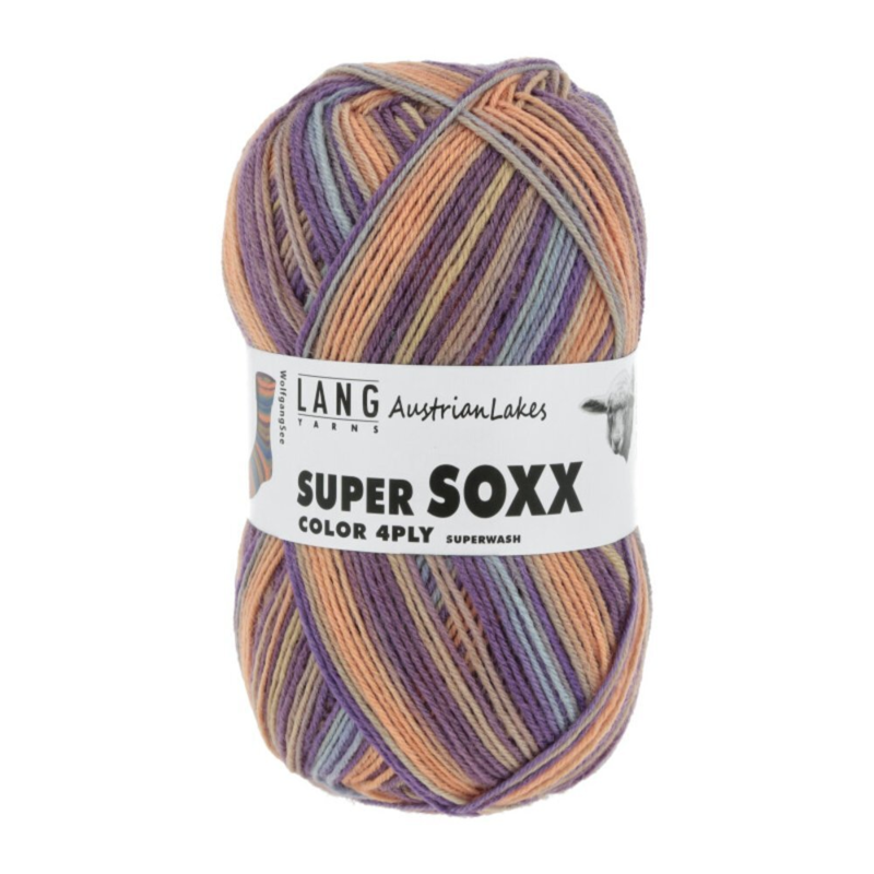 Lang Yarns Super Soxx Color 4-ply 421