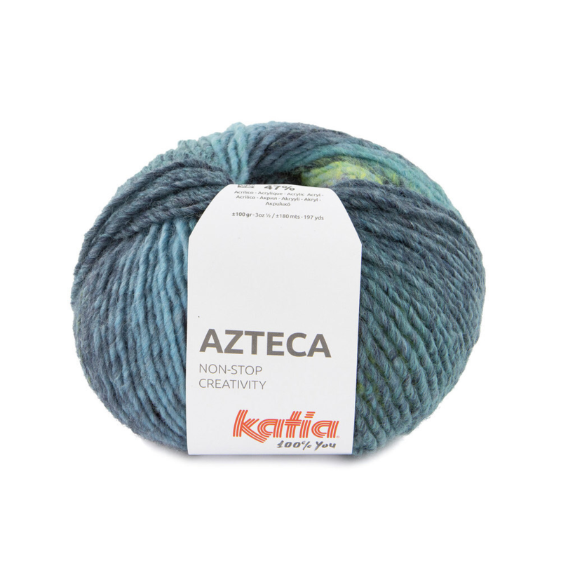 Katia Azteca 86 Bleu-vert-vert