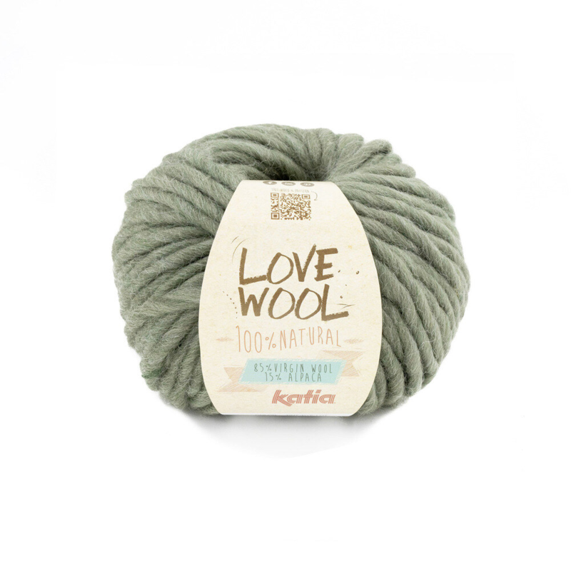 Katia Love Wool 127 Vert réséda