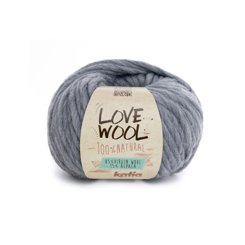 Katia Love Wool 106 Gris clair