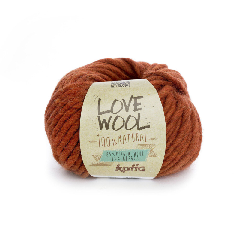 Katia Love Wool 114 Orange moyen