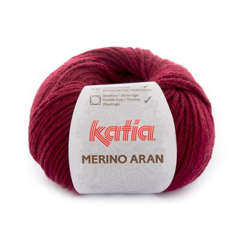 Katia Merino Aran 023 Bordeaux foncé