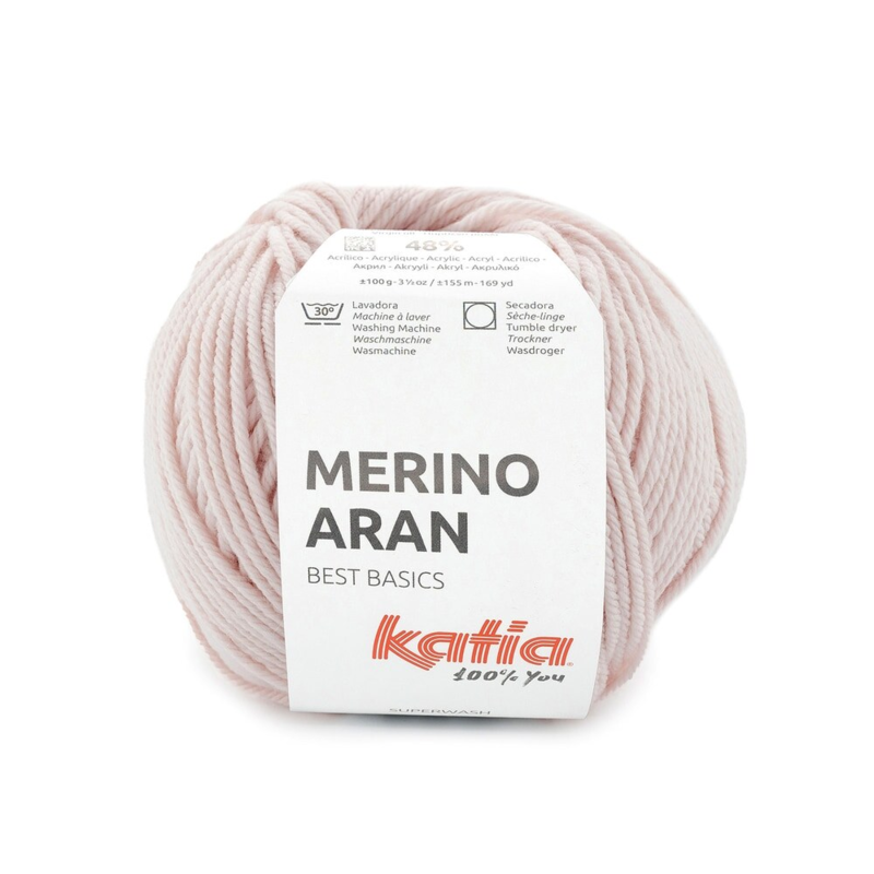 Katia Merino Aran 112 Rose très clair