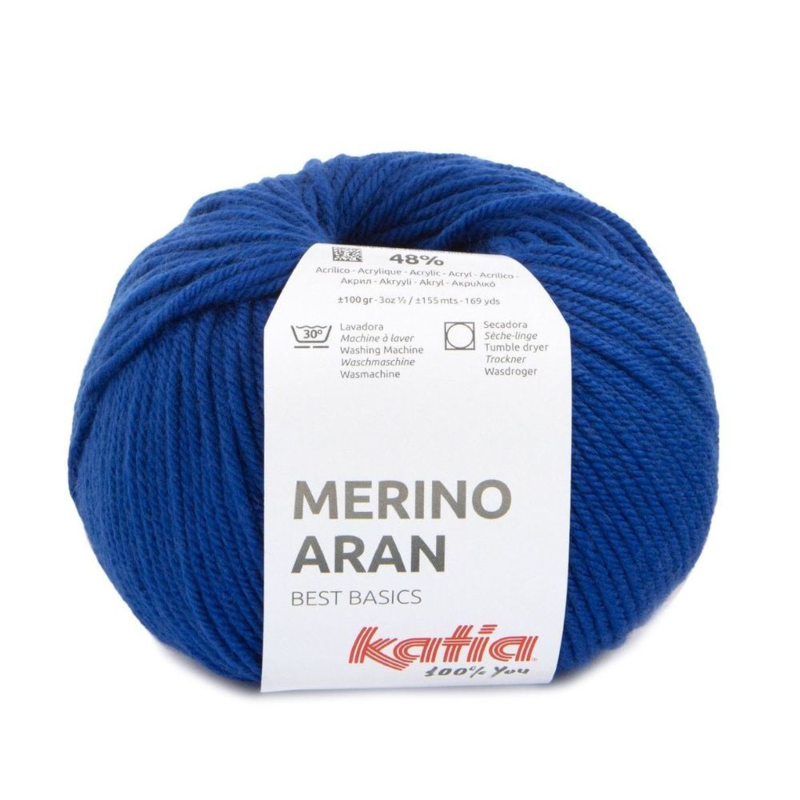 Katia Merino Aran 099 Bleu outremer