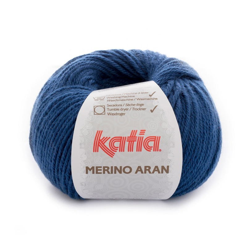 Katia Merino Aran 057 Bleu nuit