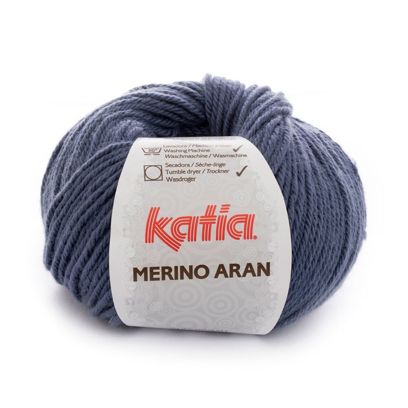 Katia Merino Aran 058 Bleu moyen