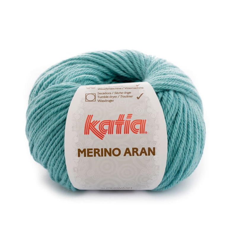 Katia Merino Aran 086 Bleu d'eau