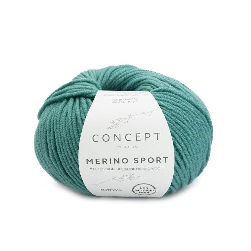 Katia Concept Merino Sport 069 Malachite