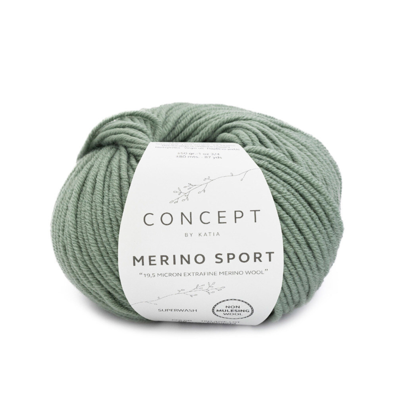 Katia Concept Merino Sport 068 Sauge