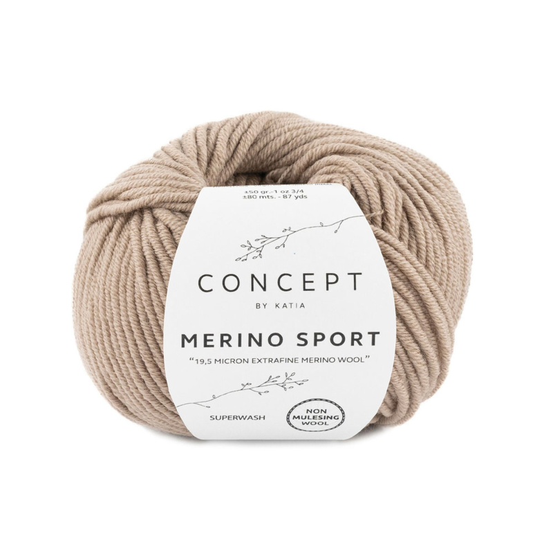 Katia Concept Merino Sport 403 Beige foncé