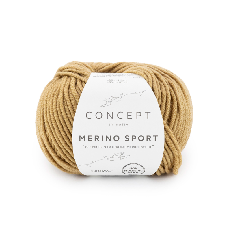 Katia Concept Merino Sport 074 Chameau