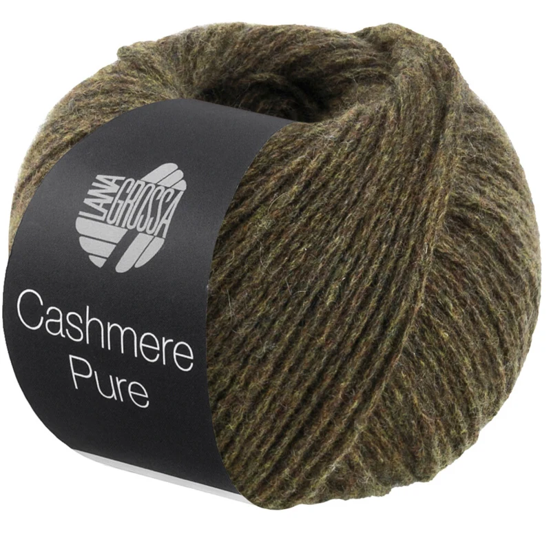 Lana Grossa Cashmere Pure 32 Olive foncé