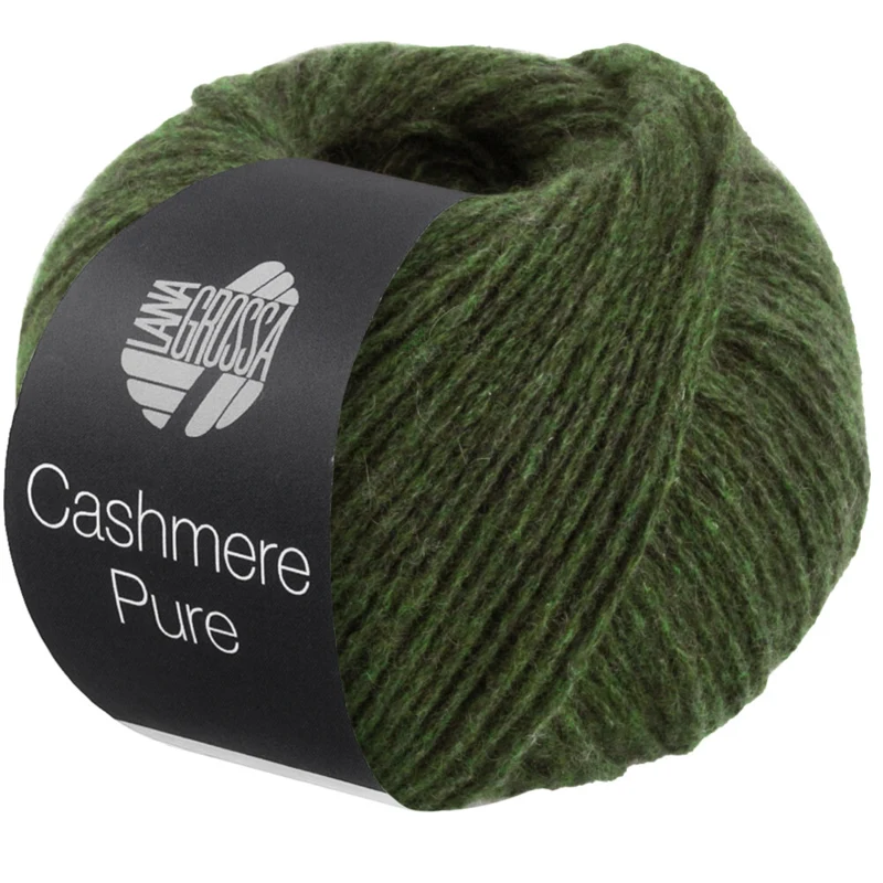Lana Grossa Cashmere Pure 28 Vert mousse