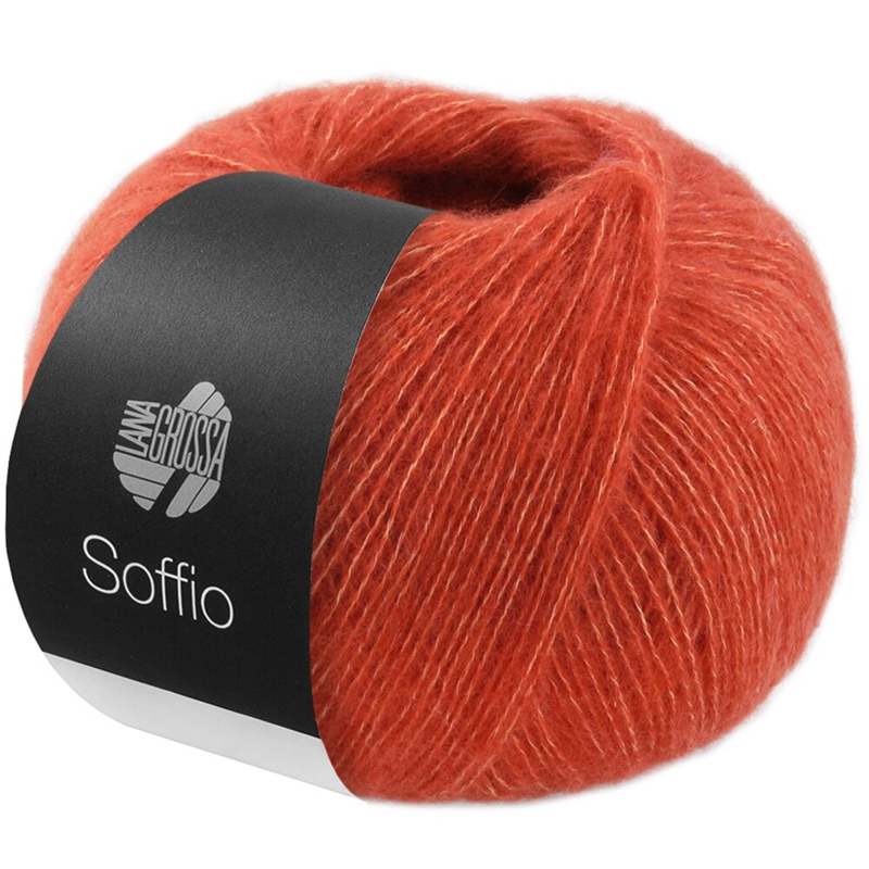 Lana Grossa Soffio 05 Orange rouille