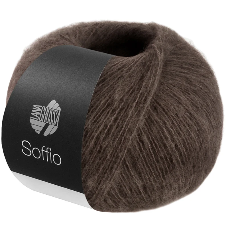 Lana Grossa Soffio 42 Grijsbruin