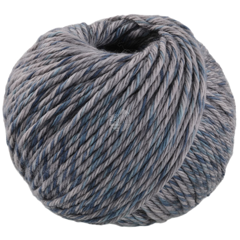 Lana Grossa Vintage Chunky 06 Taupe/Bleu gris