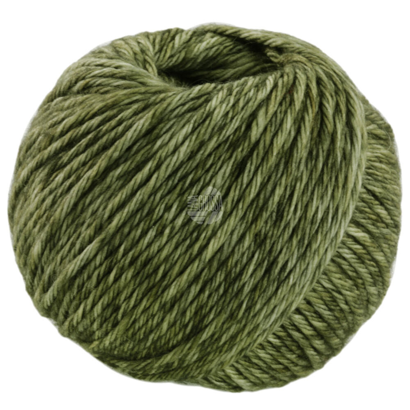 Lana Grossa Vintage Chunky 03 Vert clair/Vert mousse