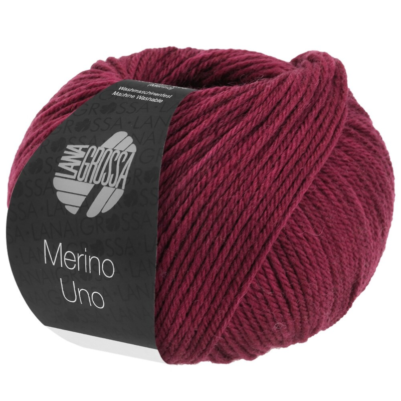 Lana Grossa Merino Uno 59 Bordeaux