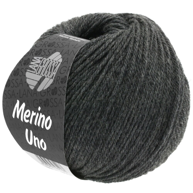 Lana Grossa Merino Uno 11 Gris Foncé