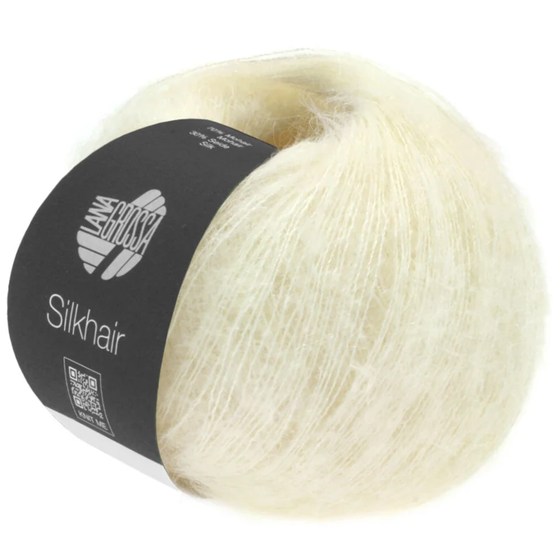 Lana Grossa Silkhair 117 Blanc