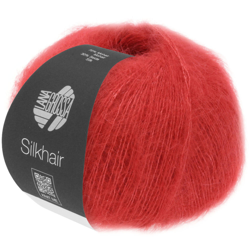 Lana Grossa Silkhair 008 Rouge Cerise