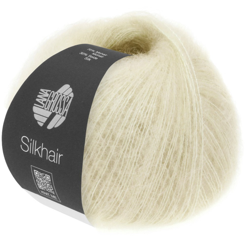 Lana Grossa Silkhair 052 Blanc Brut