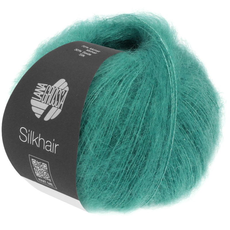 Lana Grossa Silkhair 204 Pétrole Clair