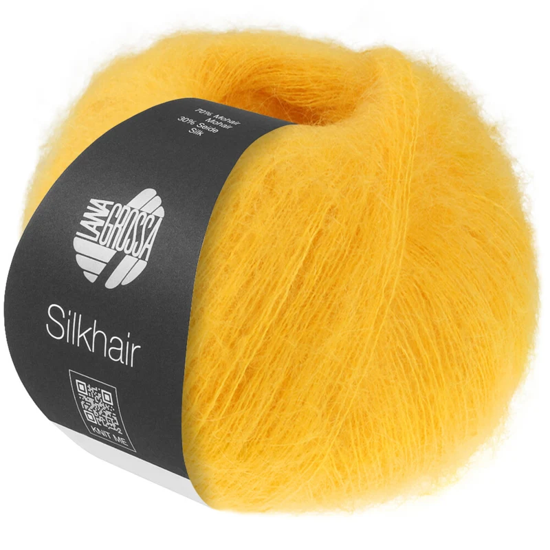 Lana Grossa Silkhair 221 Jaune beurre