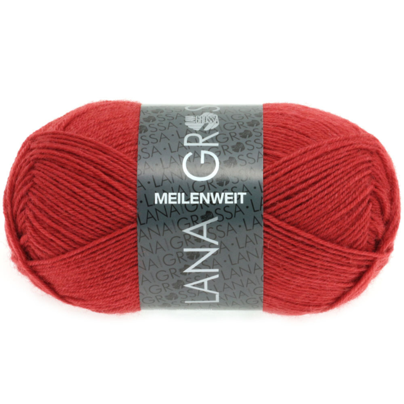 Lana Grossa Meilenweit 50 1323 Rouge foncé