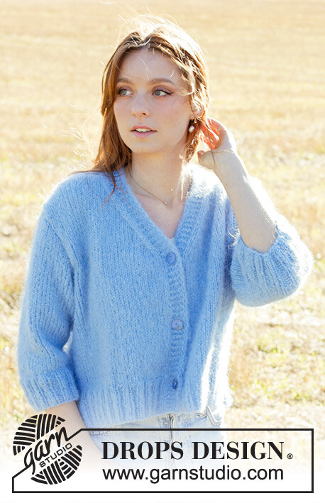 250-38 Painted Sky Cardigan by DROPS Design