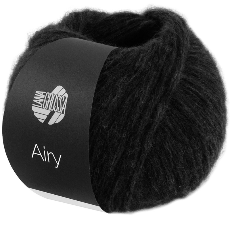 Lana Grossa Airy 10 Noir