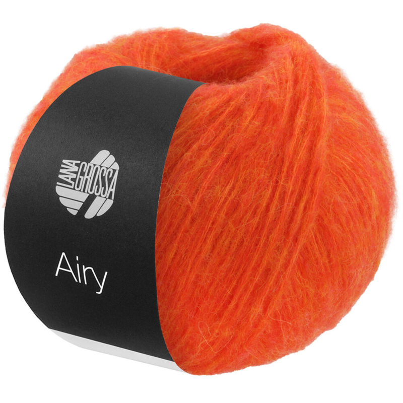 Lana Grossa Airy 17 Rouge-orangé