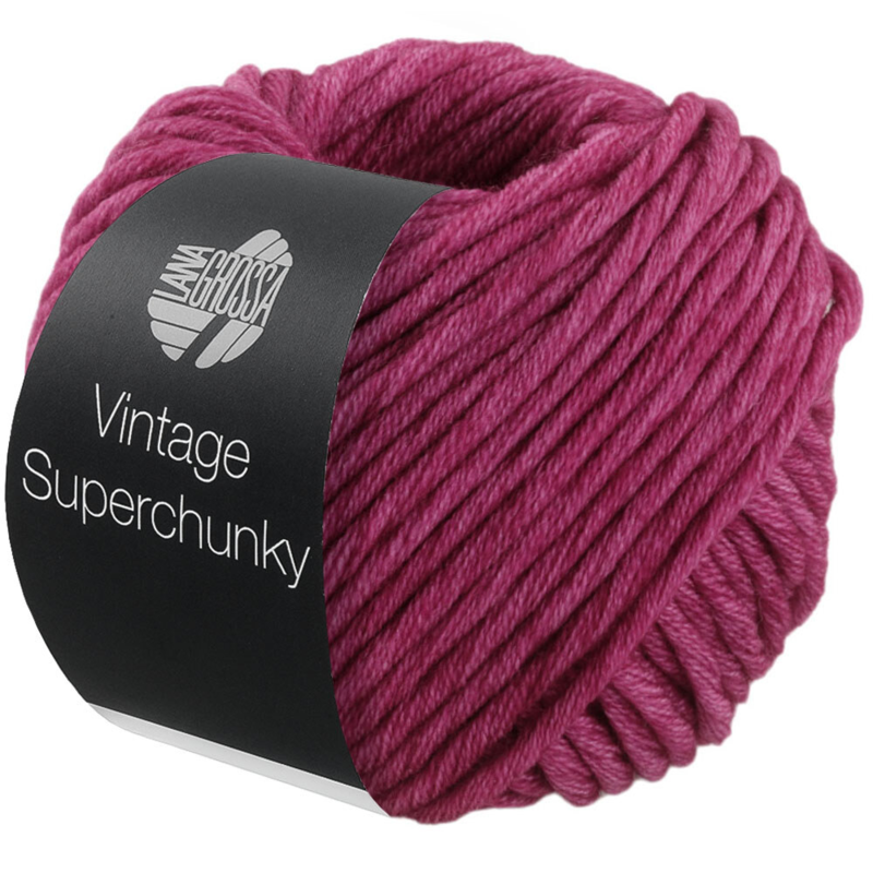 Lana Grossa Vintage Superchunky 501 Rouge Vin