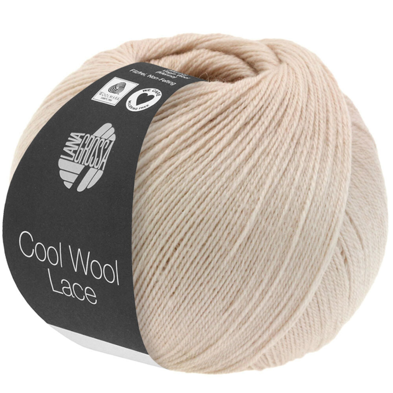 Lana Grossa Cool Wool Lace 56 Beige Perle