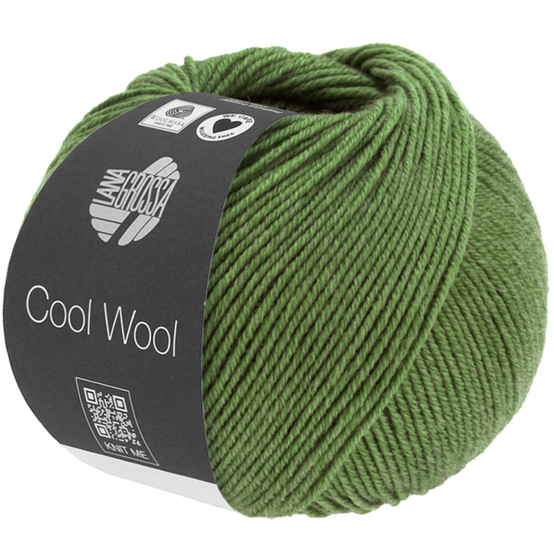 Lana Grossa Cool Wool Mélange 1434 Vert chiné